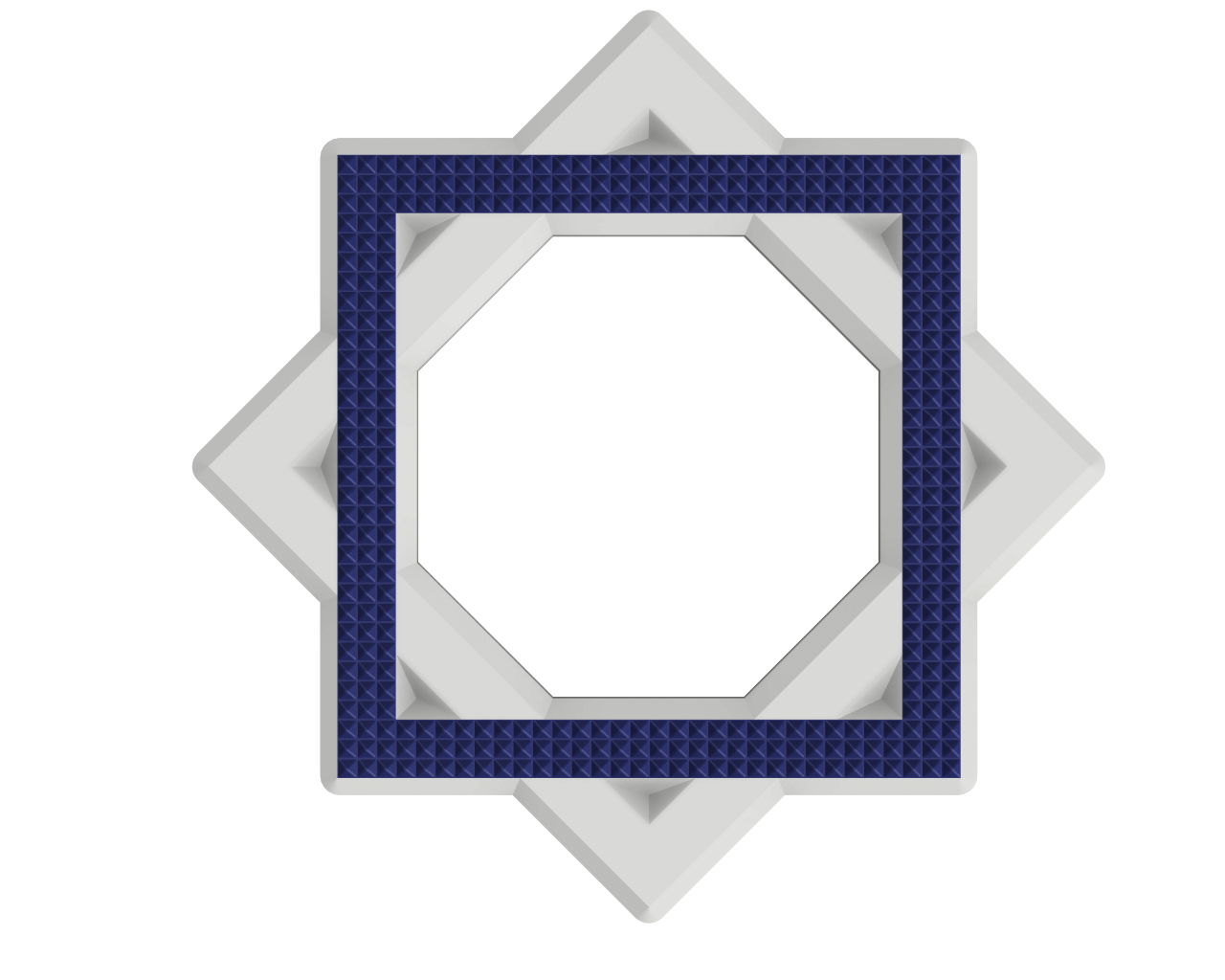 Diamond Curtain Ring