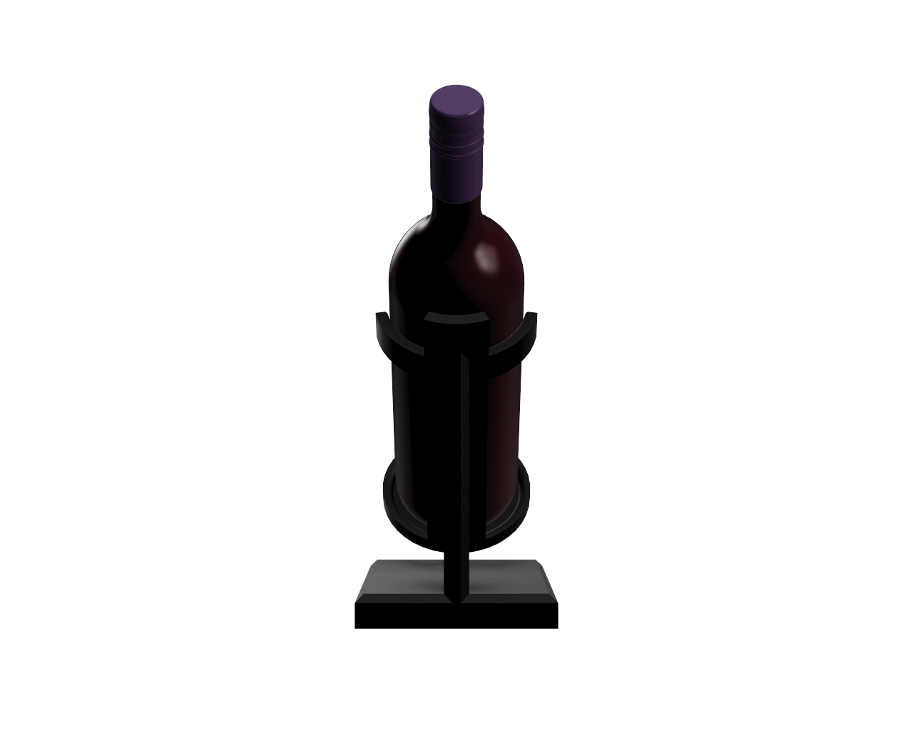 Angled Wine Holder