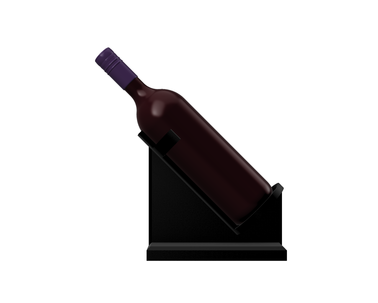 Angled Wine Holder