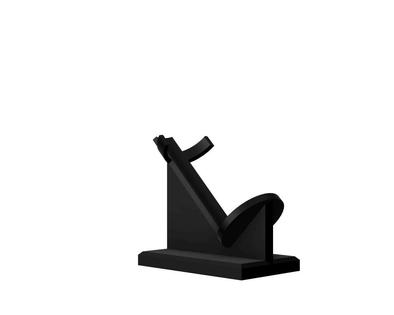 Angled Wine Holder