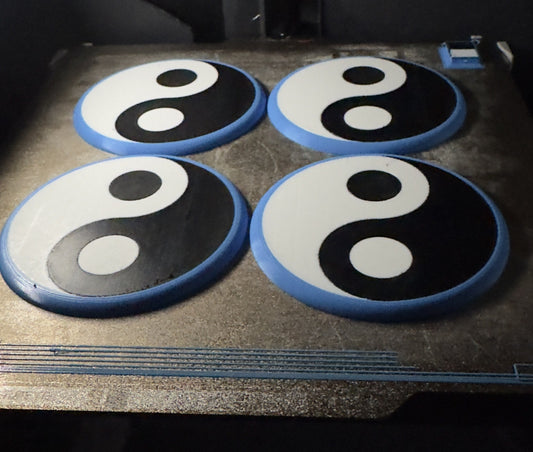 Yin Yang Coaster